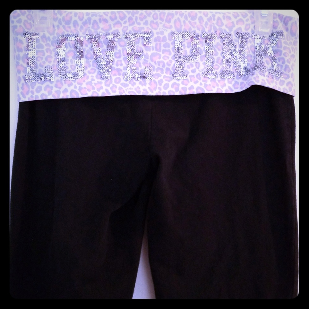 PINK Foldover Yoga Pant